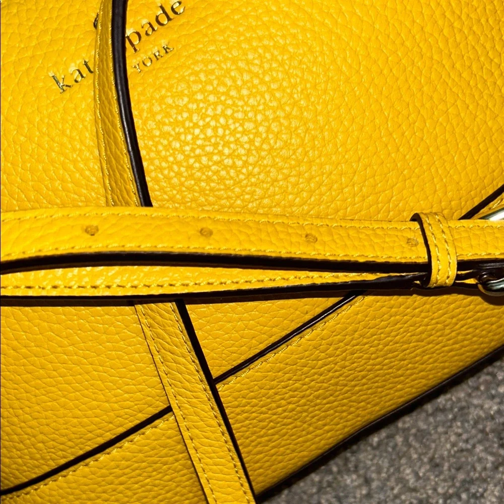Kate Spade Vibrant Yellow Crossbody Bag - Picture 4 of 17
